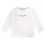 U TEE LS HESTER TEXT WHITE 44 21