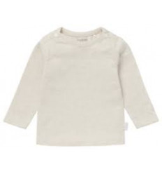 U TEE LS HESTER TEXT BEIGE/HUID 50 22