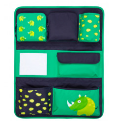 CAR WRAP TO GO RHINO GREEN / NAVY 6