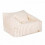 CHELSEA TWILL BEANBAG TAUPE STRIPES 22