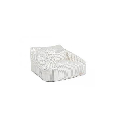 CHELSEA TWILL BEANBAG BLUE STRIPES 22