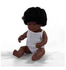POP AFRO-AMERIKAANS MEISJE 38CM 222