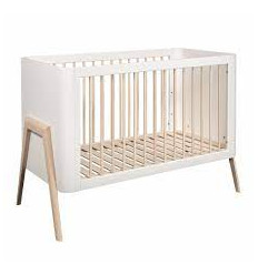 BED 60X120CM TORSTEN WIT-NATUUR 25