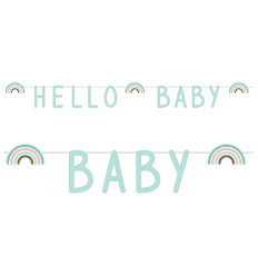 LETTERSLINGER RAINBOW HELLO BABY MINT 22