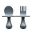 FORK AND SPOON GREY 22