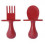 FORK AND SPOON RED 22