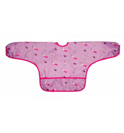 LONG SLEEVE BIB LITTLE TREE FAWN 12 - 24