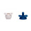 FOPSPEEN POP & GO NAVY/CREAM 22