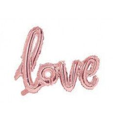 FOIL BALLOON LOVE 73X59 ROSE GOLD 22