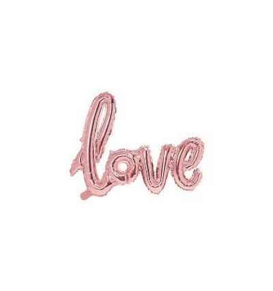 FOIL BALLOON LOVE 73X59 ROSE GOLD 22
