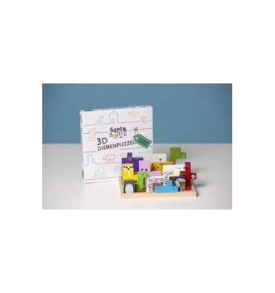 STOERE DIEREN 3D PUZZEL MULTICOLOR 22