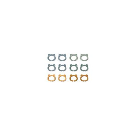 BENEDICT MULTI RING 12P BLUE MULTI 22