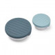 FIBY SNACK BOX SEA BLUE/WHALE BLUE 22