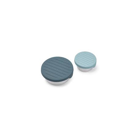 FIBY SNACK BOX SEA BLUE/WHALE BLUE 22