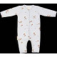 PUCKABABY SLEEPSUIT 0-3M-COT FLOWER 24