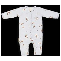 PUCKABABY SLEEPSUIT 0-3M-COT FLOWER 24