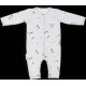 PUCKABABY SLEEPSUIT 3-6M-COT FLOWER 24