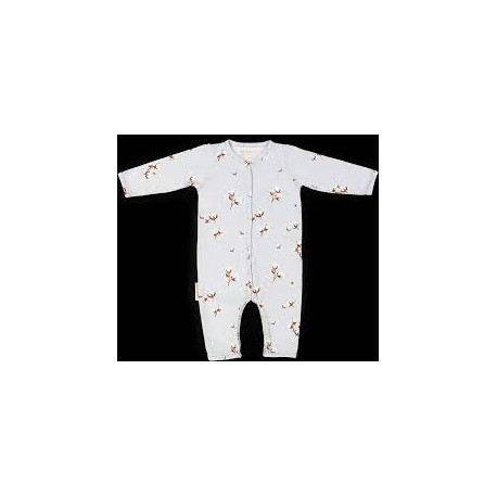 PUCKABABY SLEEPSUIT 3-6M-COT FLOWER 24