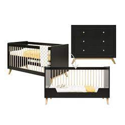 NORA CHAMBRE EVOLUT.2P NOIR MAT/NAT 221