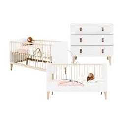 INDY CHAMBRE EVOLUTIVE 2P BLANC/NAT 23