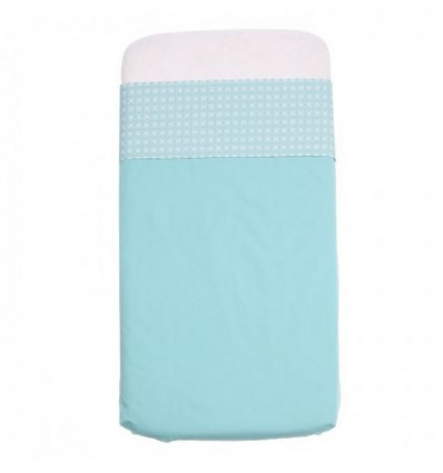 DRAP LIS JADE BERCEAU 7