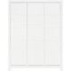 ARMOIRE 3-PORT.RAINURES THIJN BLANC 23
