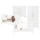 ELENA CHAMBRE EVOLUTIVE 3-PC BLANC 23