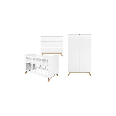 LYNN 3-DELIGE BABYKAMER WIT/NATUREL 23