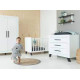 JUNO 2-DELIGE BABYKAMER WIT/ZWART 23