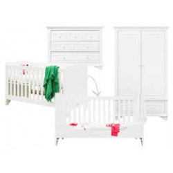 CHARLOTTE CHAMBRE EVOLUT.3PC BLANC 23