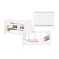 EVI CHAMBRE BEBE EVOLUTIVE 2P BLANC 23
