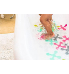 TAPIS DE BAIN PUZZLE MULTICOLORE 20