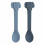 SIL SPOON 2-P MRS. ELEPHANT BLUE 25
