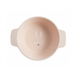 SILICONE BOWL MRS. RABBIT ROSE 25