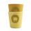 SILICONE CUP 2-PACK MR. LION YELLOW 25