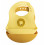 SILICONE BIB 2-PACK MR. LION YELLOW 25