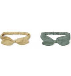 HENNY HEADBAND 2P WHEAT YELLOW 1-2Y 21
