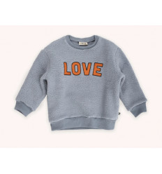 LOVE SWEATER WITH PATCH 122/128 LOVE SWEATER WITH PATCH 122/128
