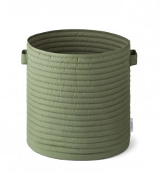 LIA QUILTED BASKET FAUNE GREEN 22 LIA QUILTED BASKET FAUNE GREEN 22