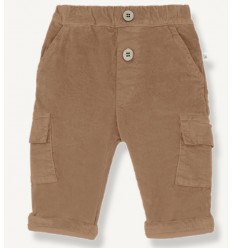 PANTS MICRO CORDUROY CARAMEL 9M