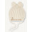 BEANIE NEWBORN KNITWEAR ECRU T3