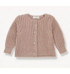 JACKET KNITWEAR ROSE 9M