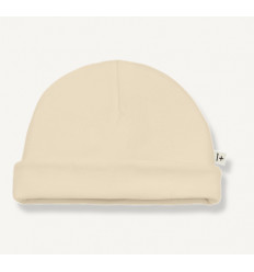 BEANIE ORGANIC PLAIN JERSEY BEIGE T0