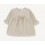 DRESS RECYCLED PRINTED FLEECE BEIGE 18M