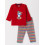 UNISEX PYJAMA ROOD 3Y UNISEX PYJAMA ROOD 3Y