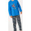 UNISEX PYJAMA BLAUW 3Y UNISEX PYJAMA BLAUW 3Y