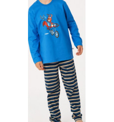UNISEX PYJAMA BLAUW 3Y UNISEX PYJAMA BLAUW 3Y