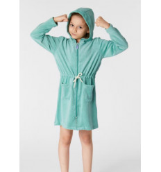 MEISJES KAMERJAS ZEEGROEN 4A