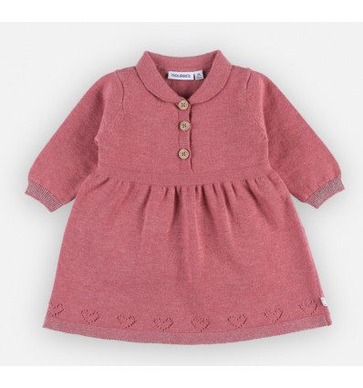 COCON ROBE TRICOT ROSE 18M COCON ROBE TRICOT ROSE 18M