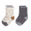 ANTI-SLIP SOCK 2P TINY FARM BLUE27-30 25